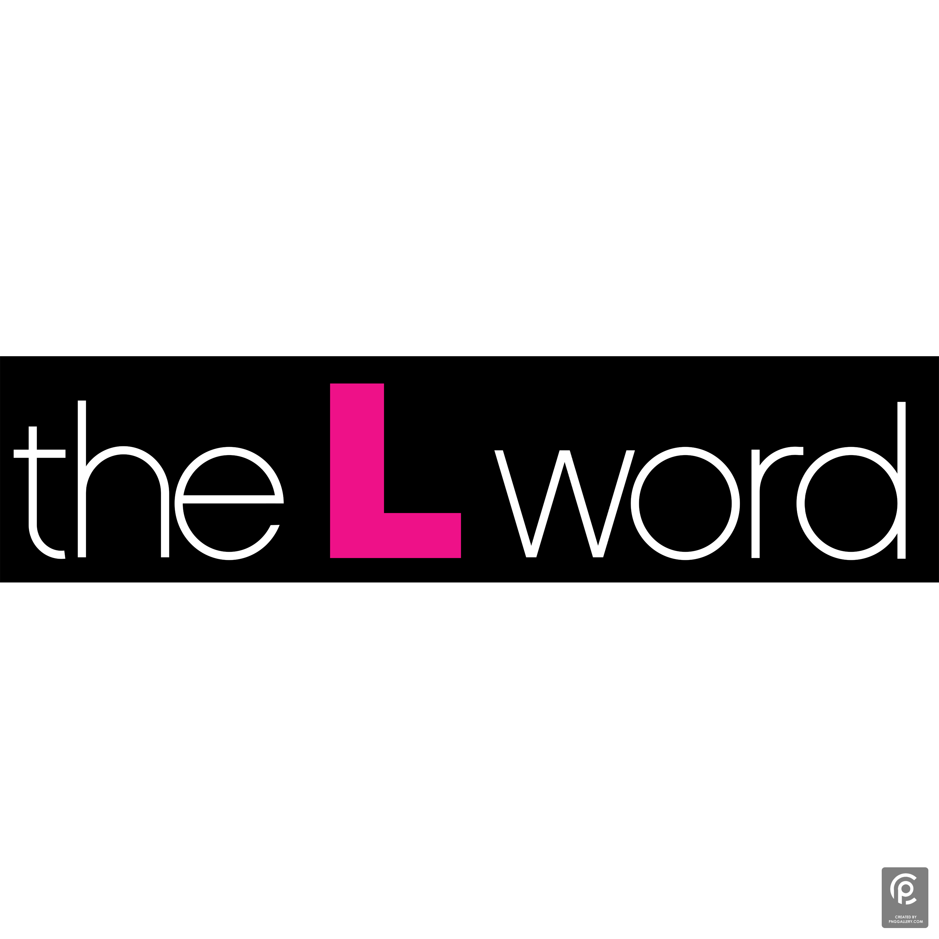 The l Word Logo Transparent Photo