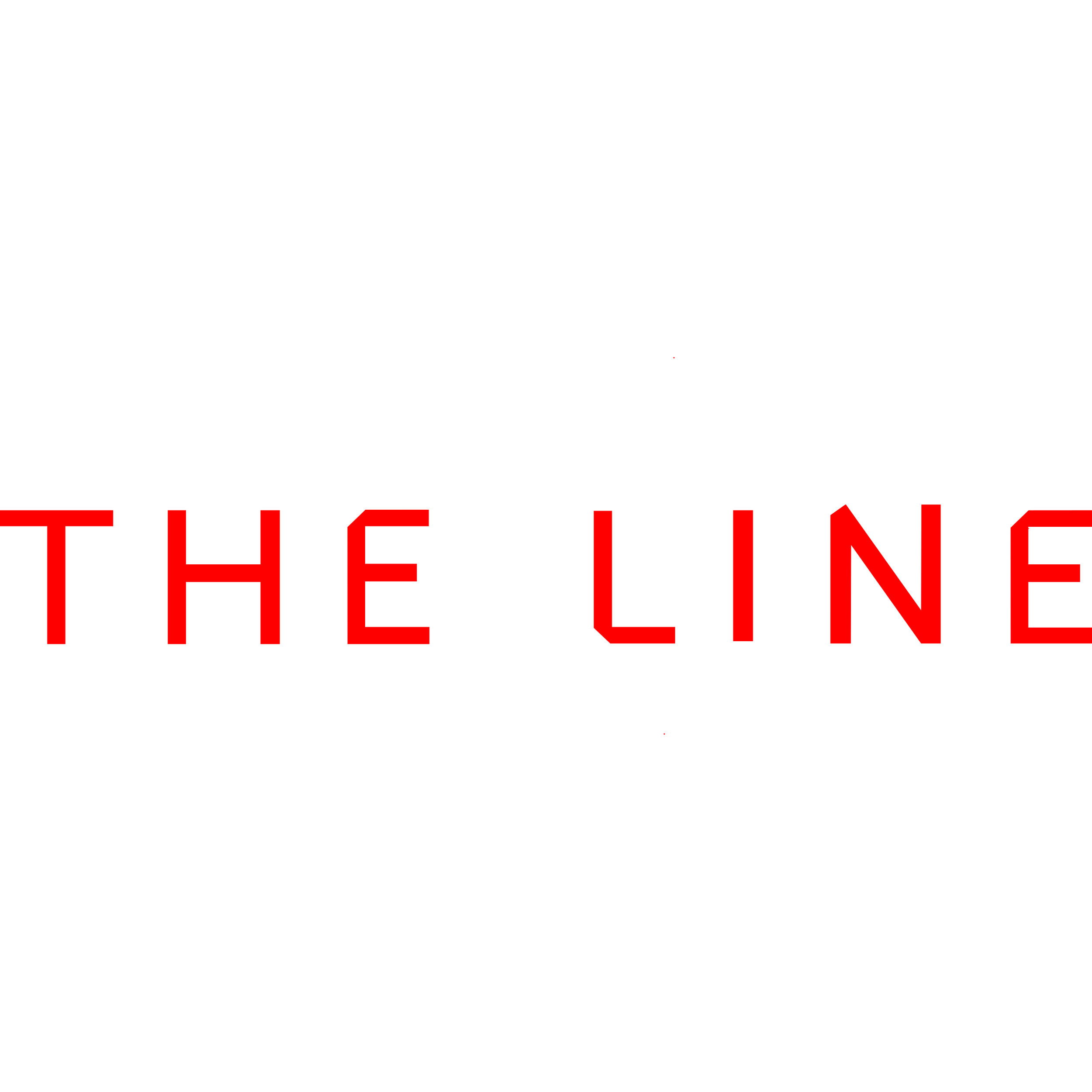 The Line Logo  Transparent Photo
