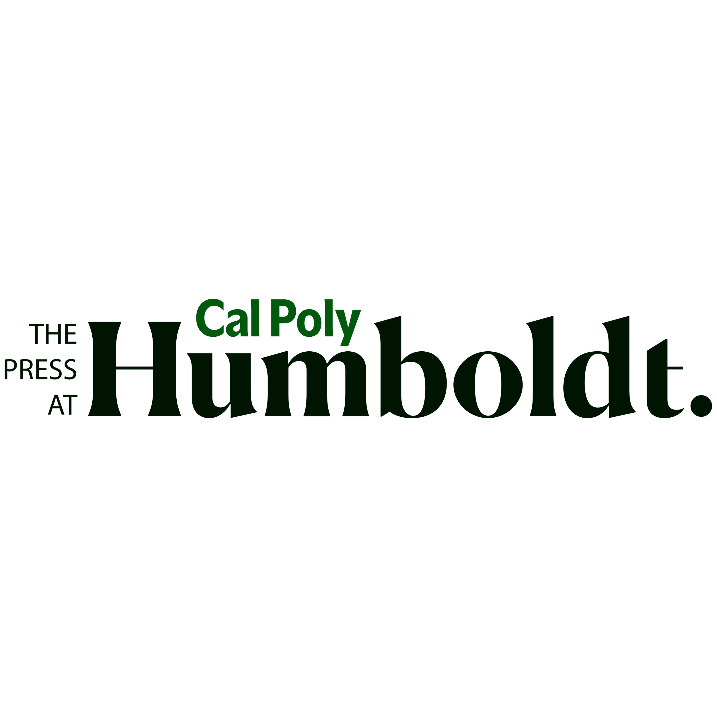 The Press At Cal Poly Humboldt Logo  Transparent Clipart