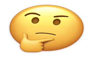 Thinking Emoji PNG