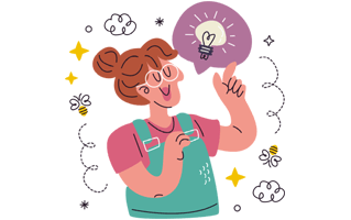Thinking Free Sticker PNG