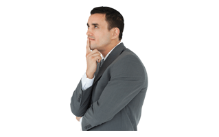 Thinking Man PNG