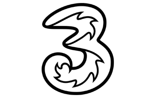 Three Logo PNG