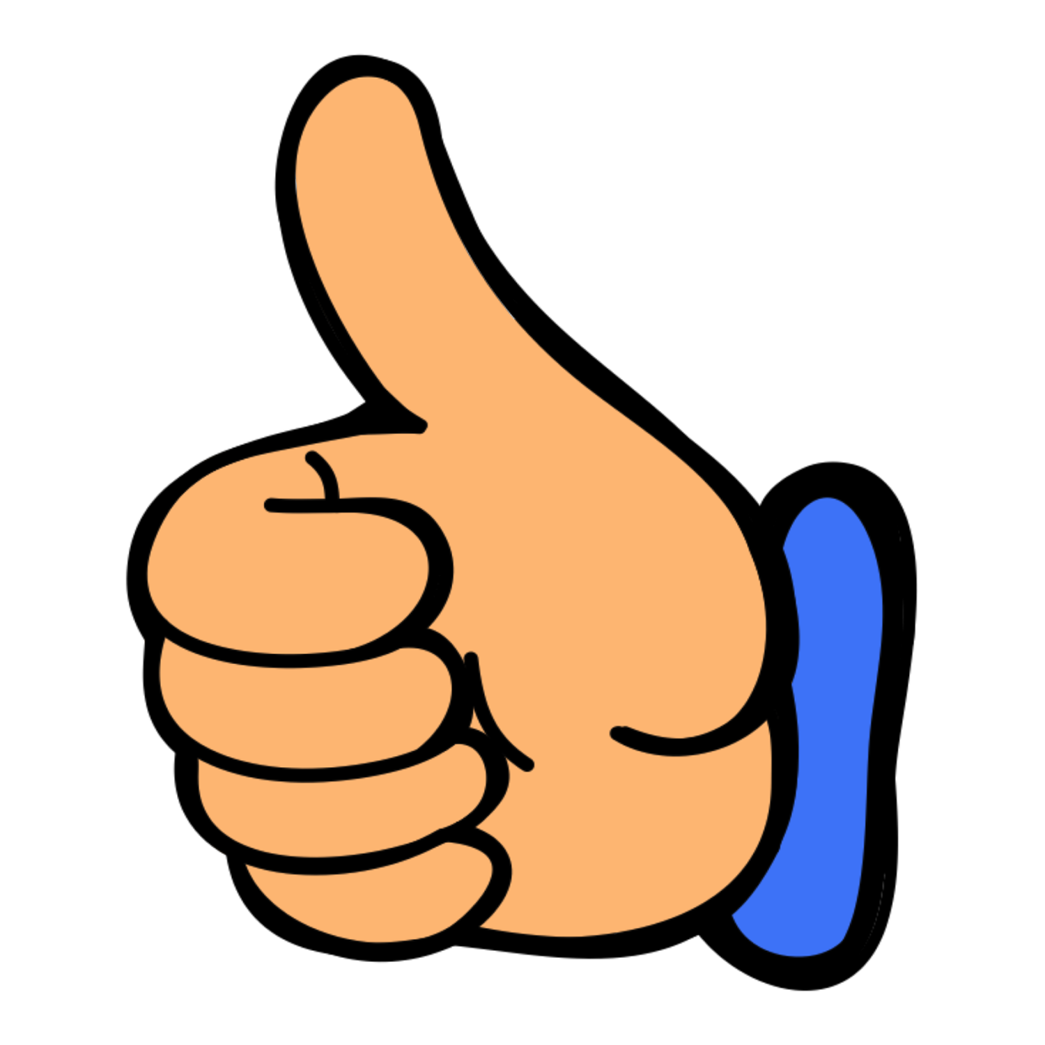 Thumbs Up Emoji  Transparent Clipart