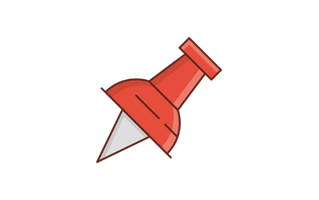 Thumbtack Free Sticker PNG