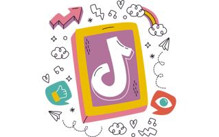 Tiktok Free Sticker PNG