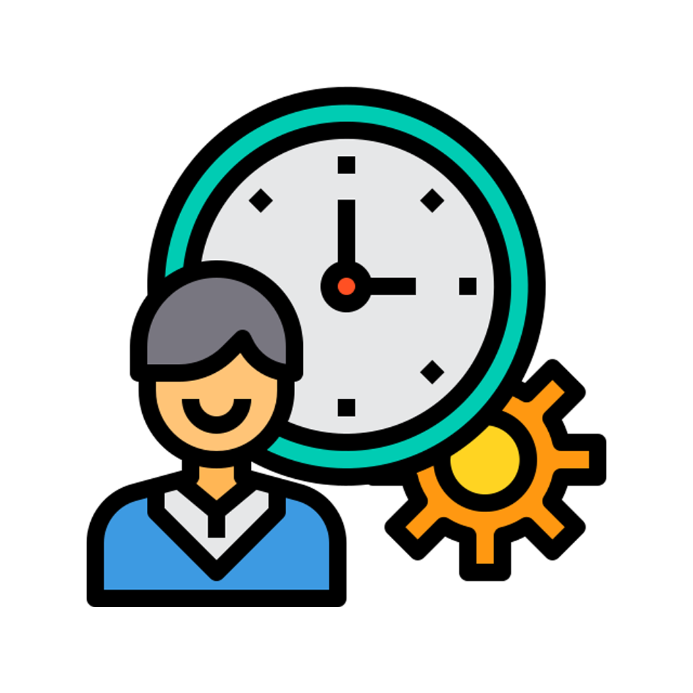 Time Management Free Sticker Transparent Picture