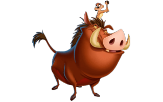 Timon And Pumbaa PNG