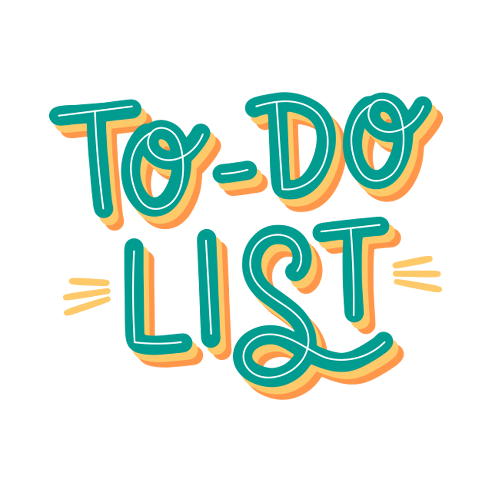 To Do List Free Sticker Transparent Image