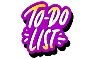 To Do List Sticker PNG