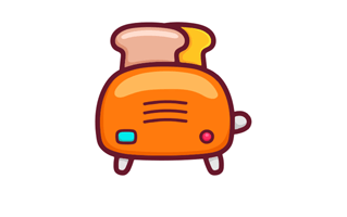 Toaster Free Sticker PNG