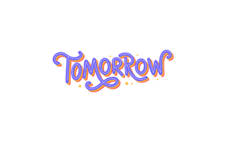 Tomorrow Sticker PNG