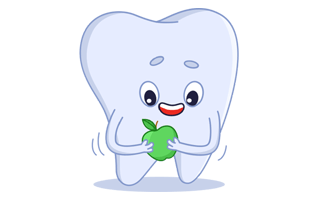 Tooth Sticker PNG