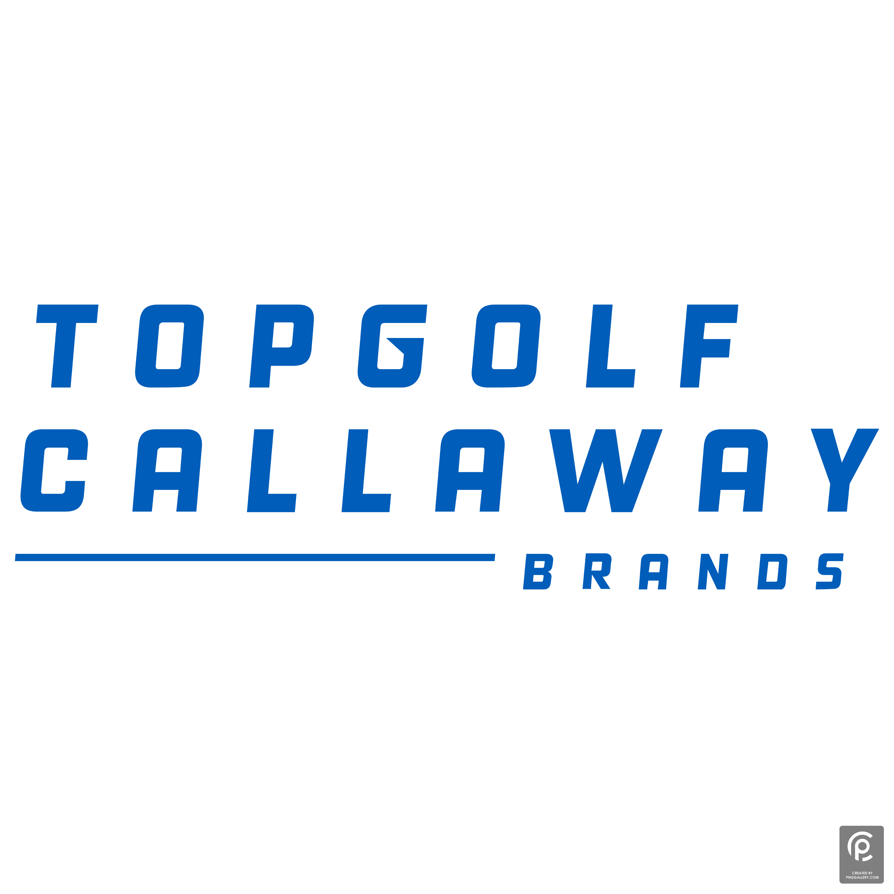 Topgolf Callaway Logo Transparent Photo