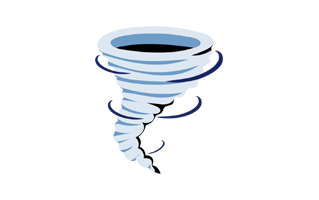 Tornado Free Sticker PNG