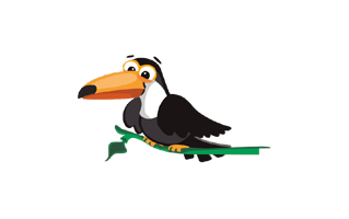 Toucan Sticker PNG