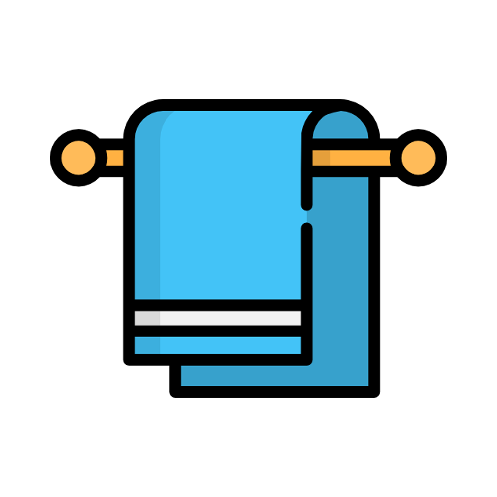 Towel Free Sticker Transparent Gallery