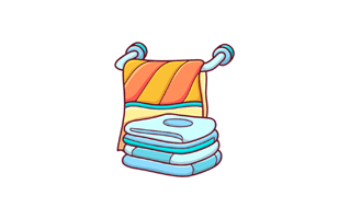 Towel Free Sticker PNG