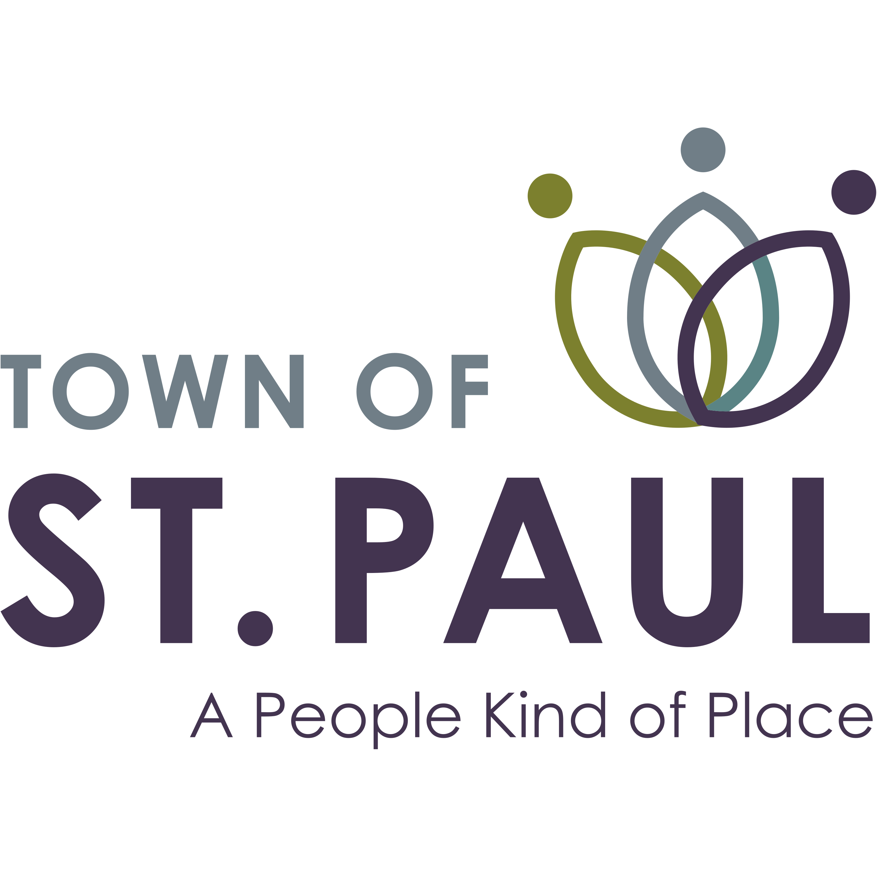 Town Of St Paul Logo  Transparent Photo