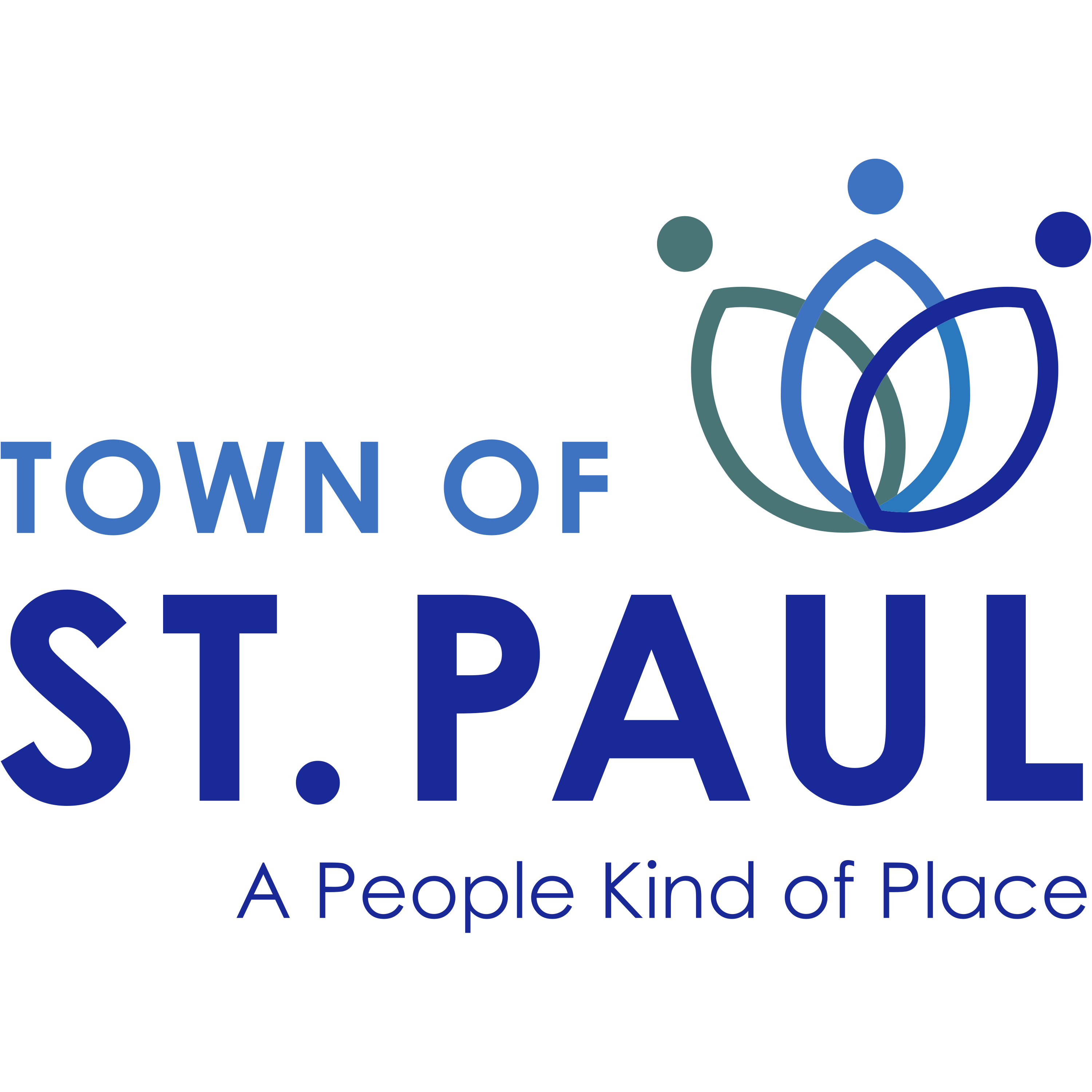 Town Of St Paul Logo  Transparent Clipart
