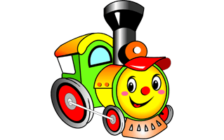 Train Cartoon PNG
