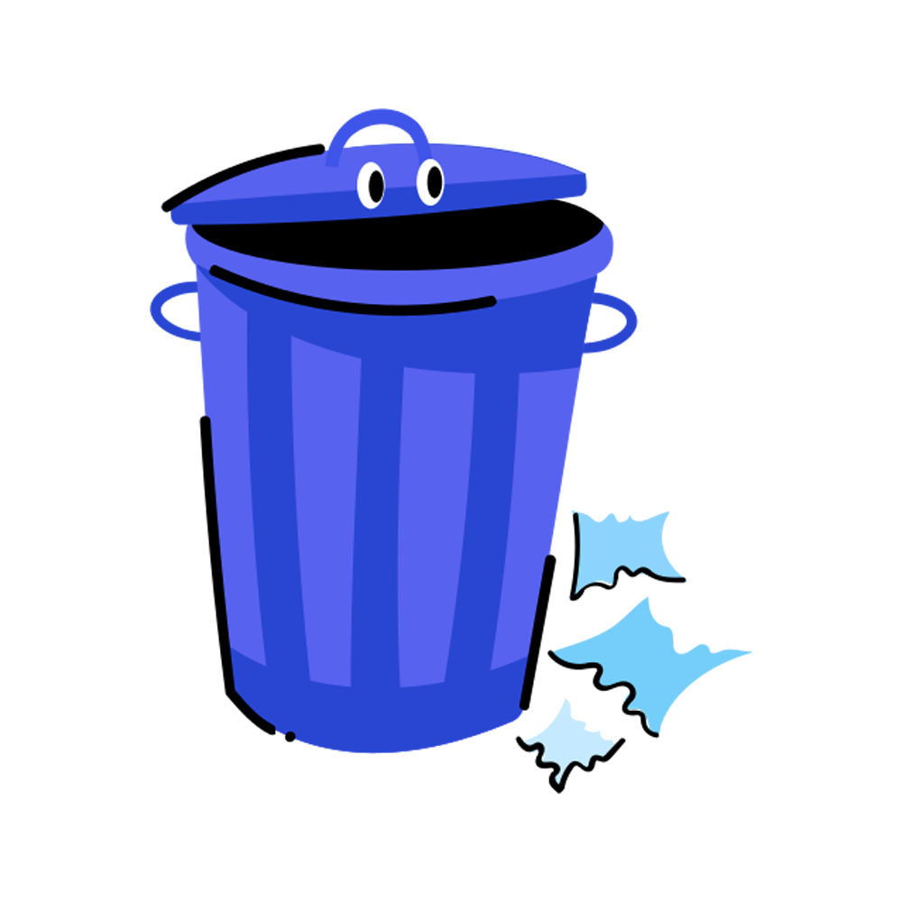 Trash Sticker Transparent Photo