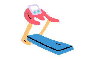 Treadmill Sticker PNG