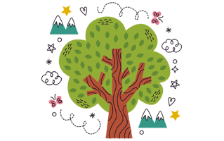 Tree Sticker PNG