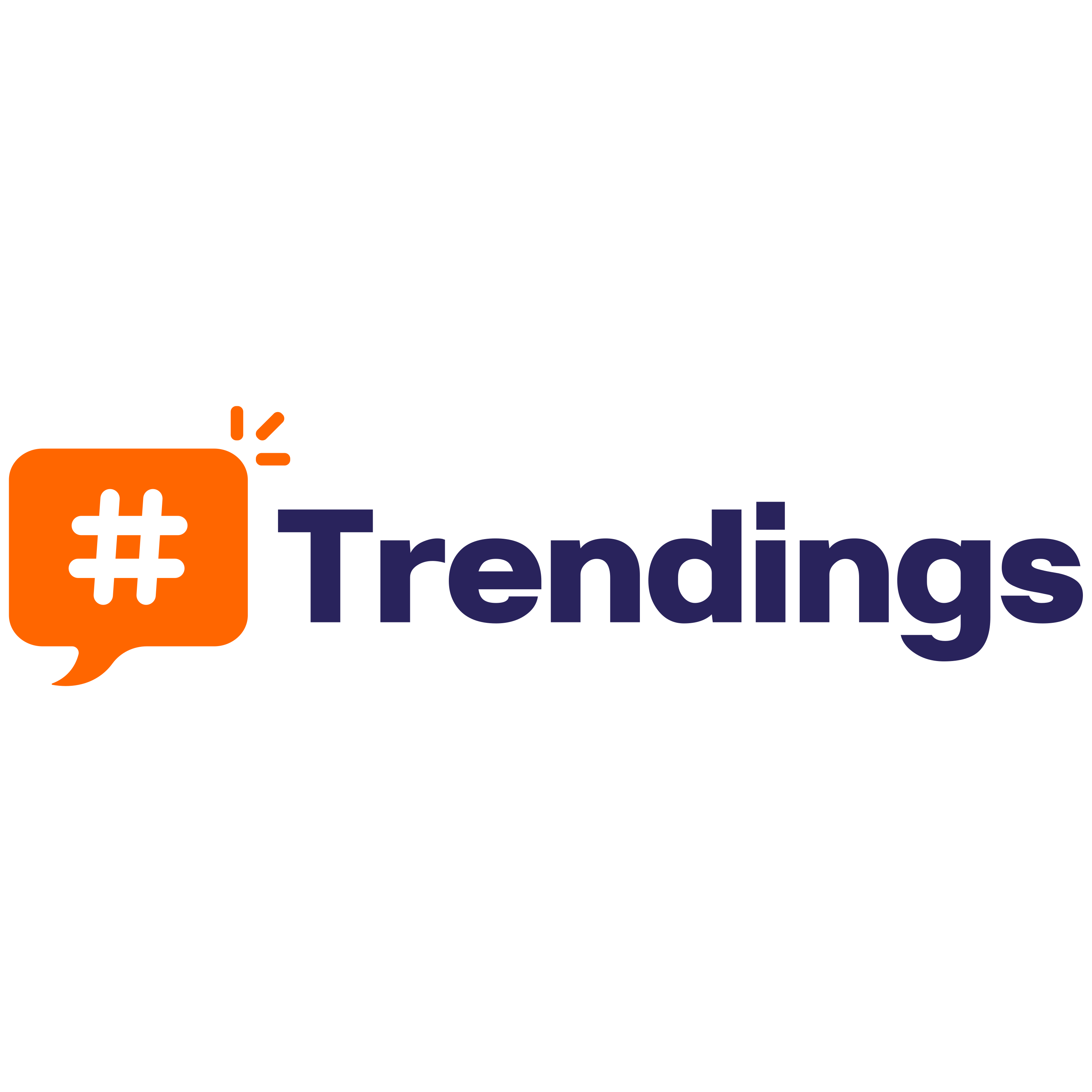Trendings Logo Transparent Image