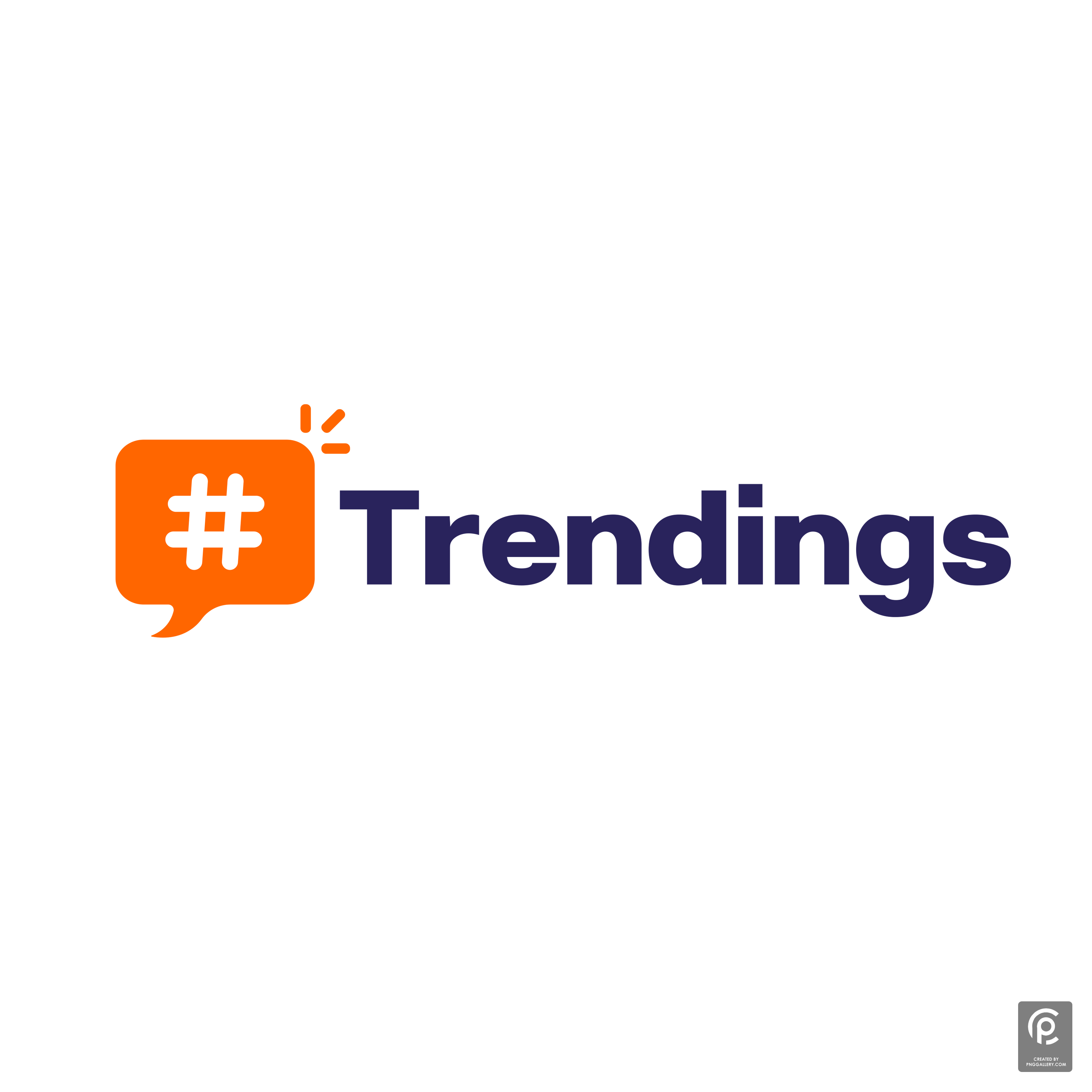 Trendings Logo Transparent Clipart