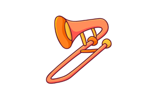 Trombone Free Sticker PNG