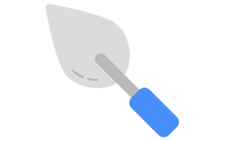 Trowel Sticker PNG