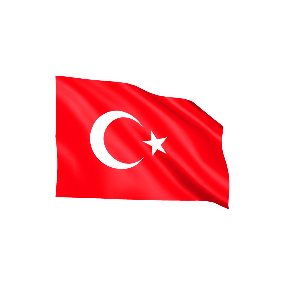 Turkey Flag Transparent Clipart