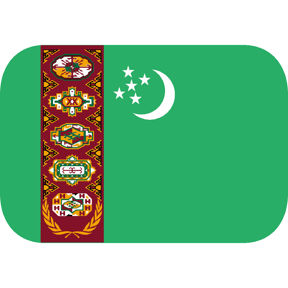 Turkmen Flag Transparent Gallery