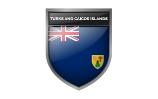 Turks And Caicos Islands Flag PNG