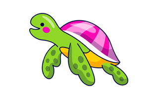 Turtle Sticker PNG