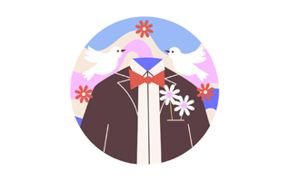 Tuxedo Free Sticker PNG