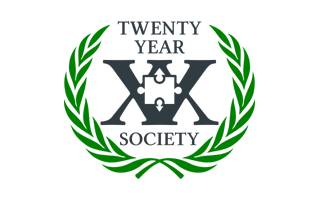 Twenty Years Society Logo 2019 PNG