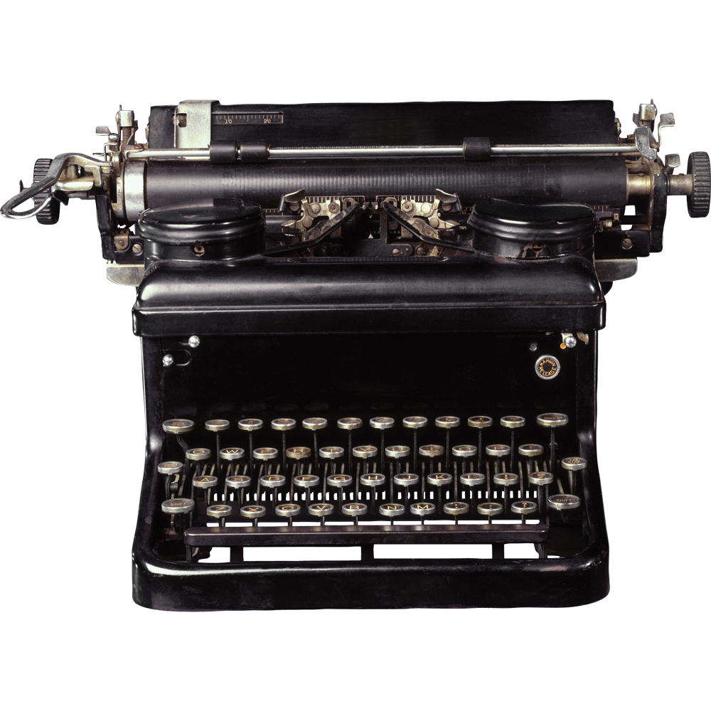 Typewriter  Transparent Image