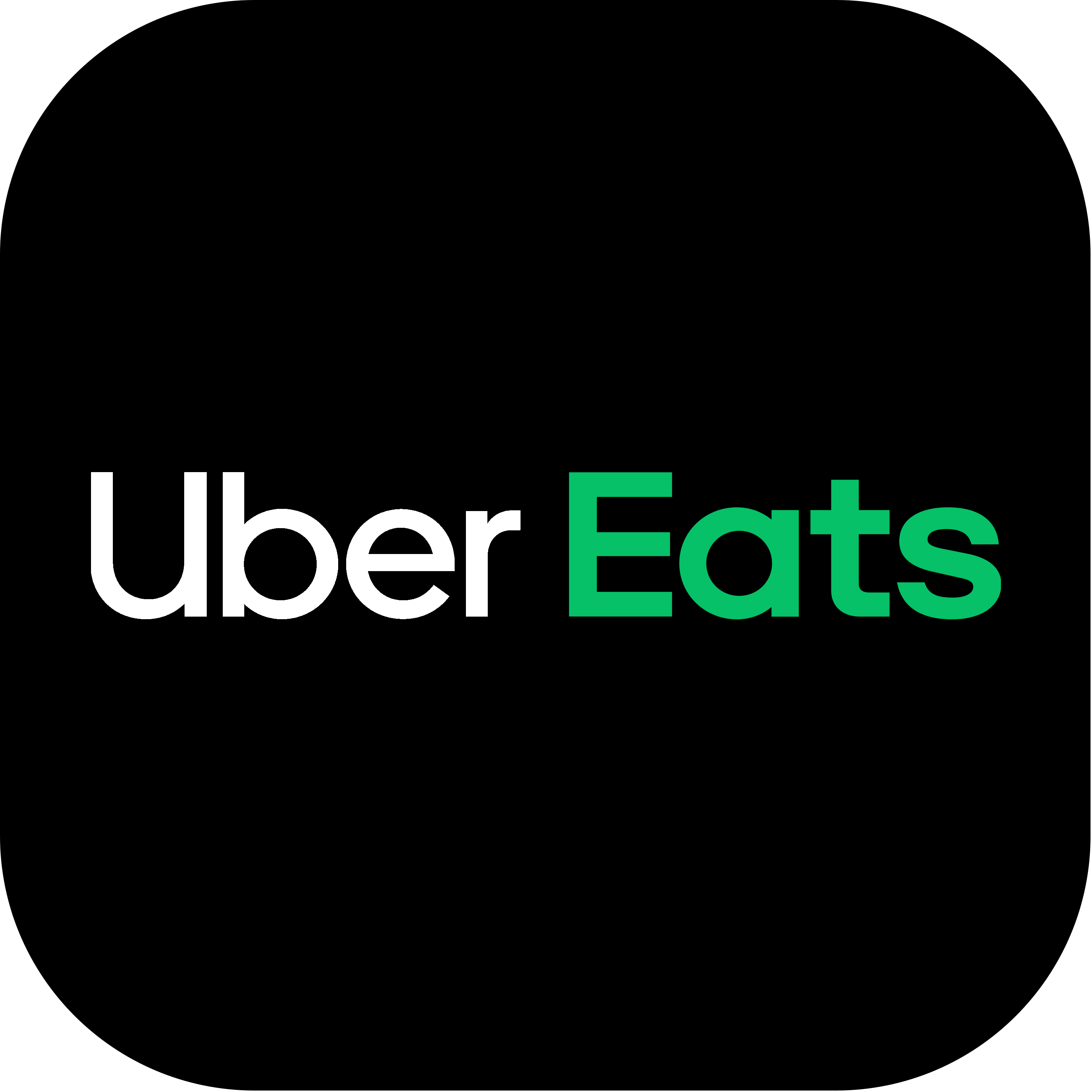 Uber Eats Logo 2020 Transparent Photo