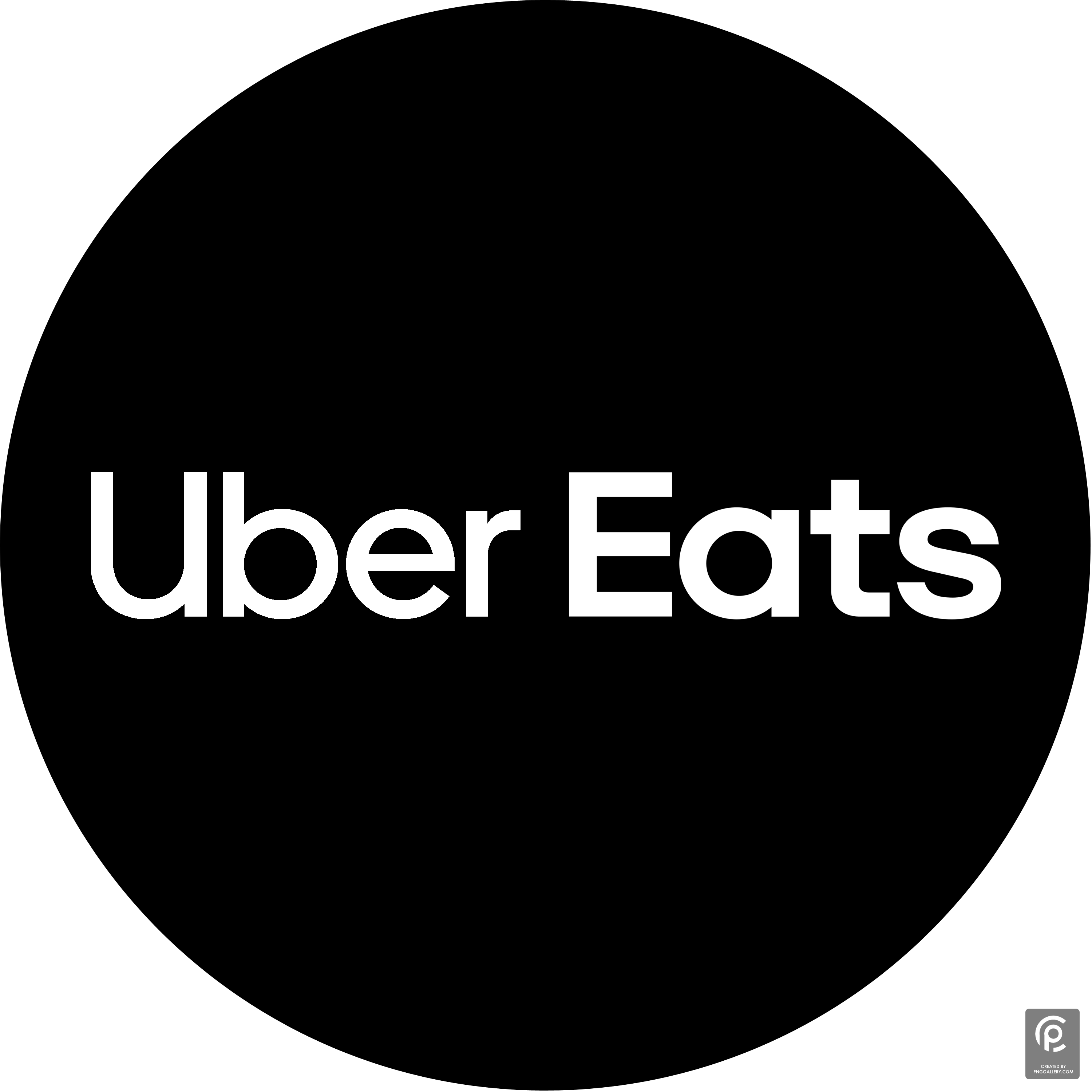 Uber Eats Logo 2020 Transparent Clipart