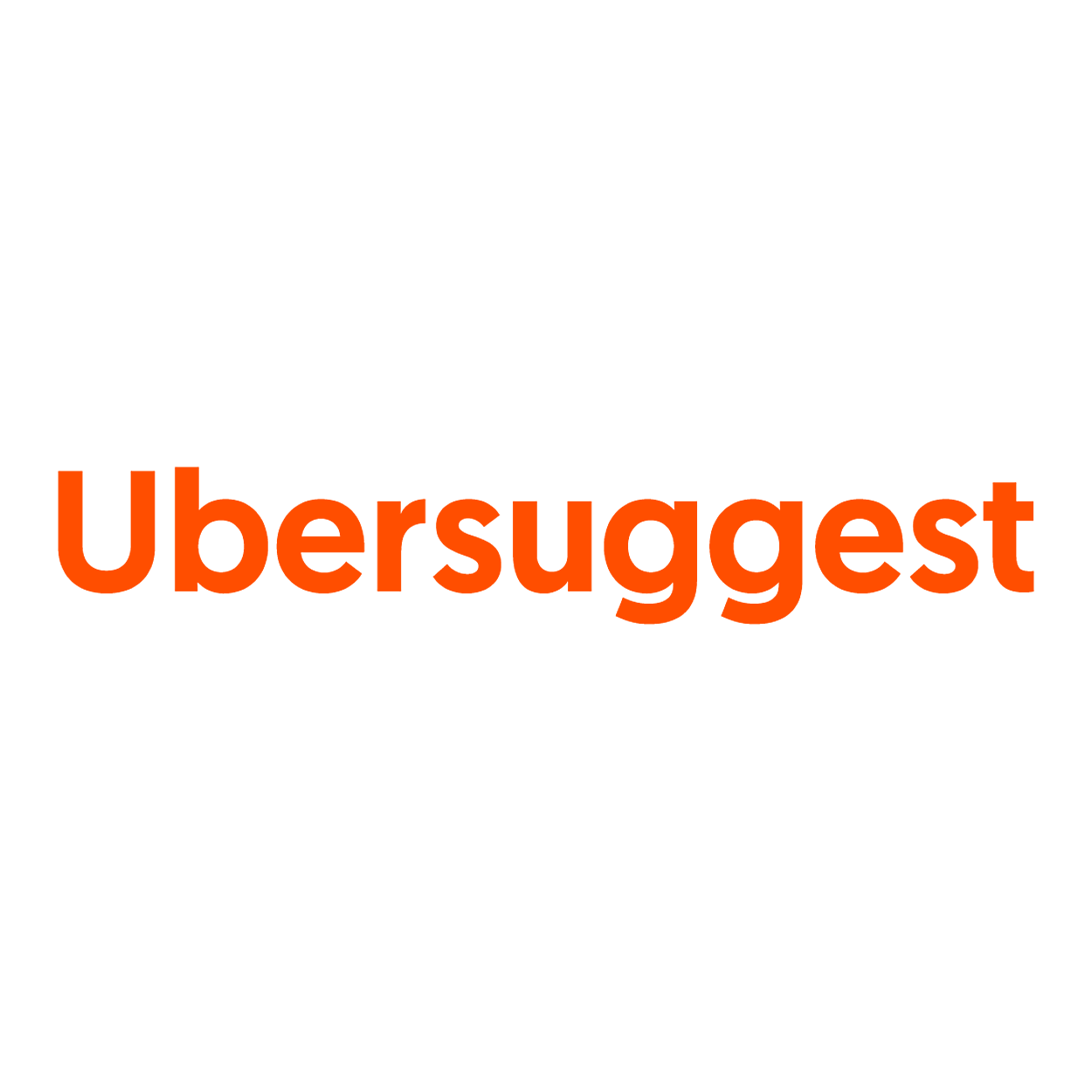 Ubersuggest Logo Transparent Image