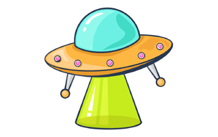 Ufo Sticker PNG