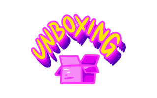 Unboxing Sticker PNG