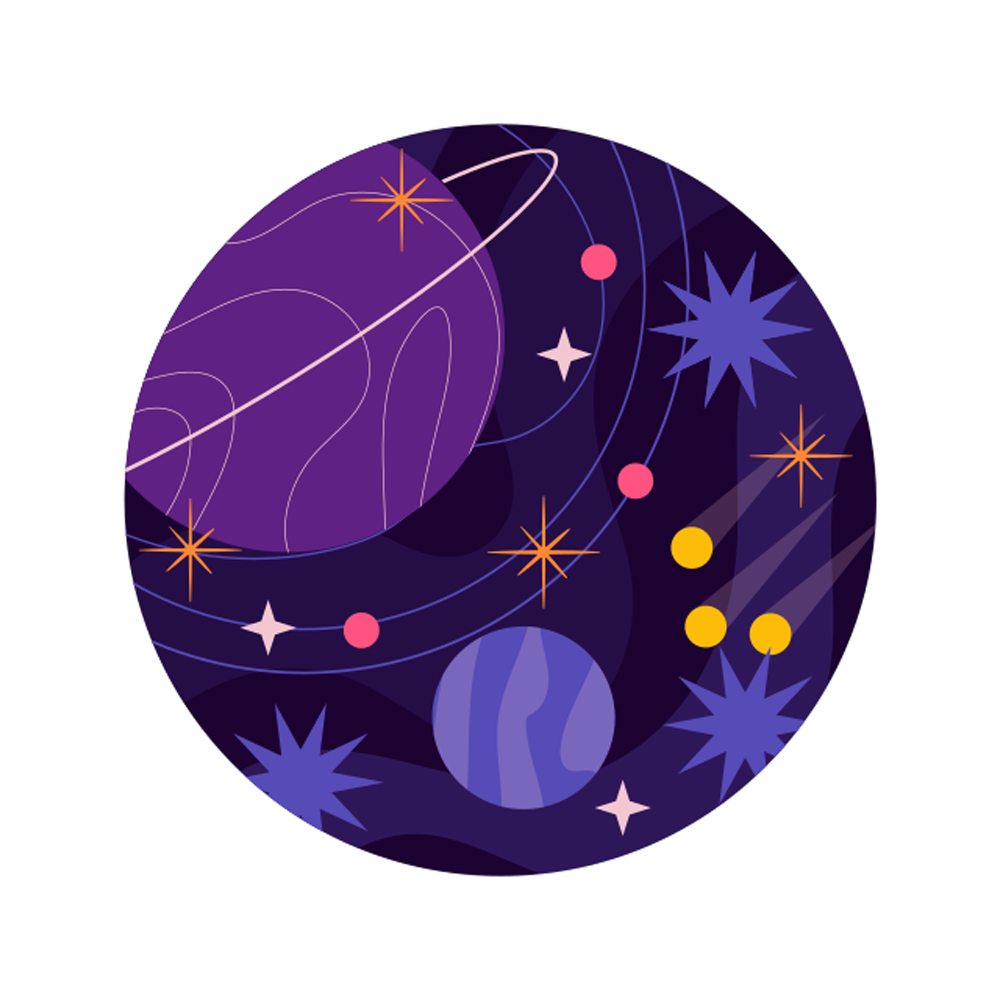 Universe Free Sticker Transparent Image