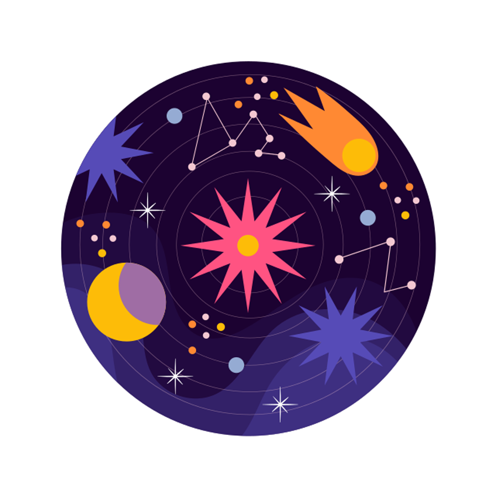 Universe Free Sticker Transparent Picture