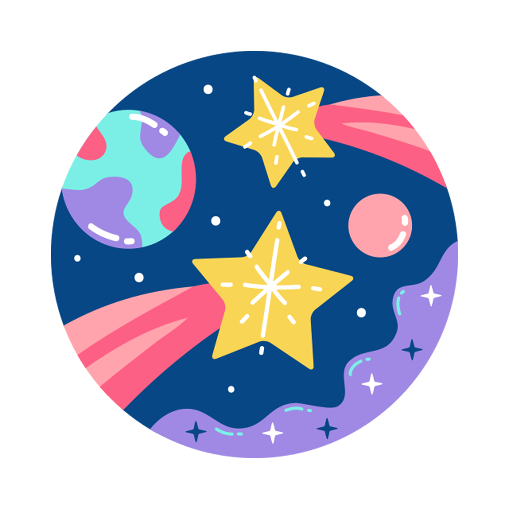 Universe Free Sticker Transparent Gallery