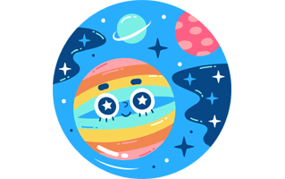 Universe Sticker PNG