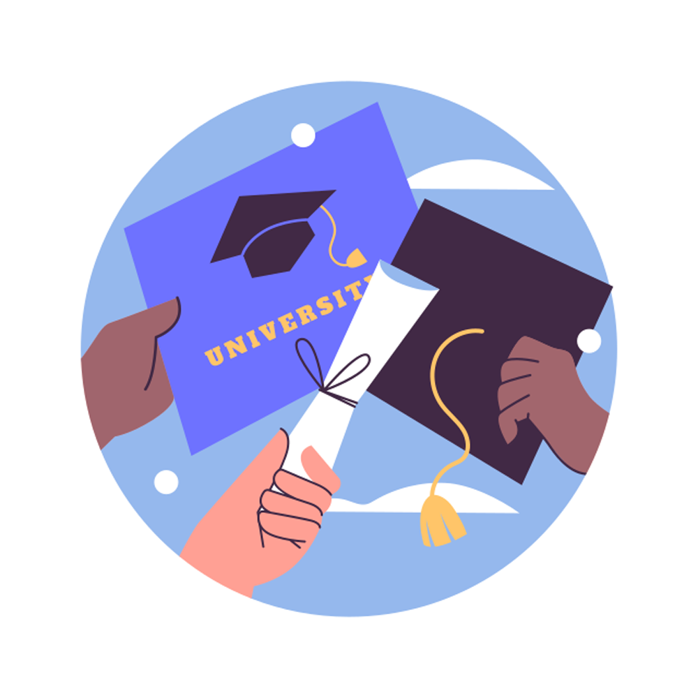 University Free Sticker Transparent Image