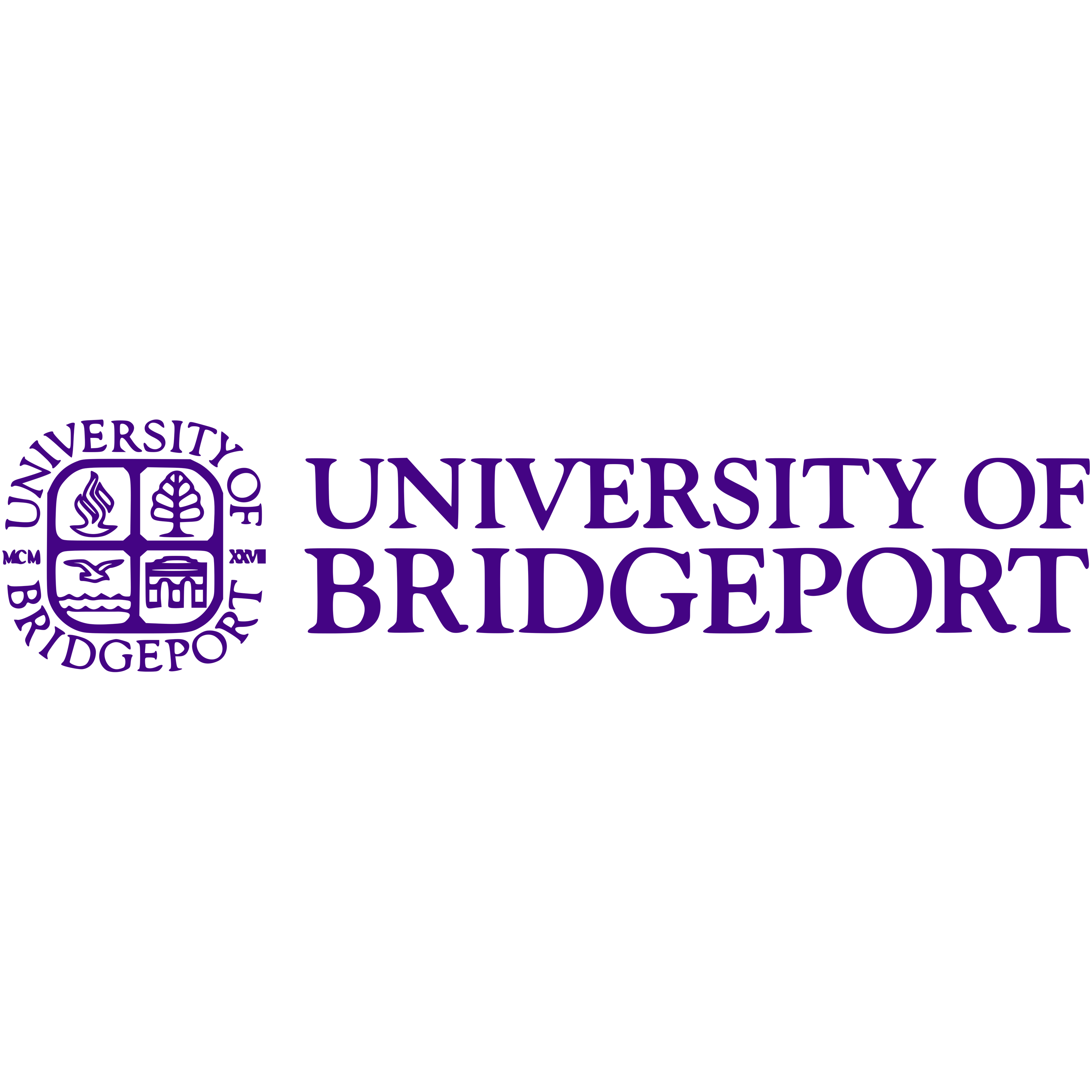 University Of Bridgeport Logo Transparent Image